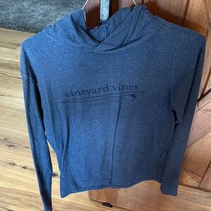 Vineyard Vines Navy Long Sleeve Hoodie